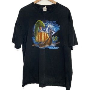 Vintage Dark Voyage Wisconsin Dells Noah's Ark Water Slide Graphic Tee 1997